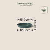 Chậu nhựa trồng cây MONROVIA tiêu chuẩn Châu Âu - O Series - Xanh