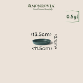 Chậu nhựa trồng cây MONROVIA tiêu chuẩn Châu Âu - O Series - Xanh