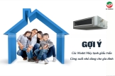 Điều hòa giấu trần nối gió công suất nhỏ cho gia đình/Lựa chọn vị trí lắp đặt